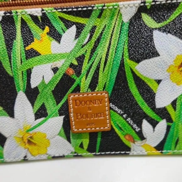 Dooney & Bourke Daffodil Drawstring Bucket Bag and Key Chain Purse - Picture 15 of 16
